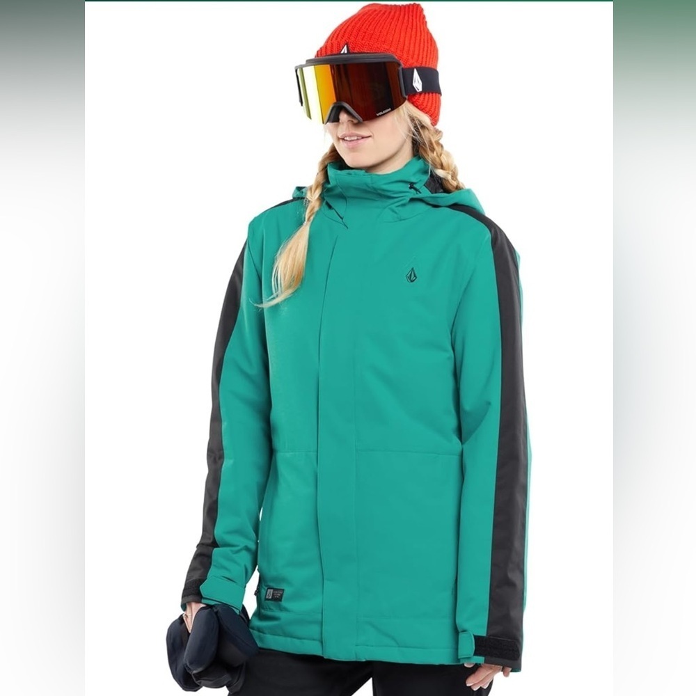 NEW Volcom Women's Westland Insulated Snowboard Ski Winter Hooded Jacket, L